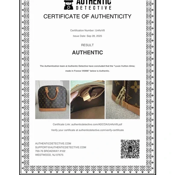 Louis Vuitton Alma PM - Picture 16 of 16